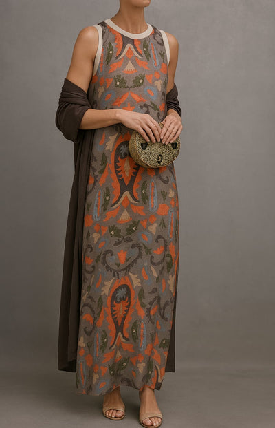 ISABELLA | ABENDKLEID MIT ELEGANTEM SCHAL