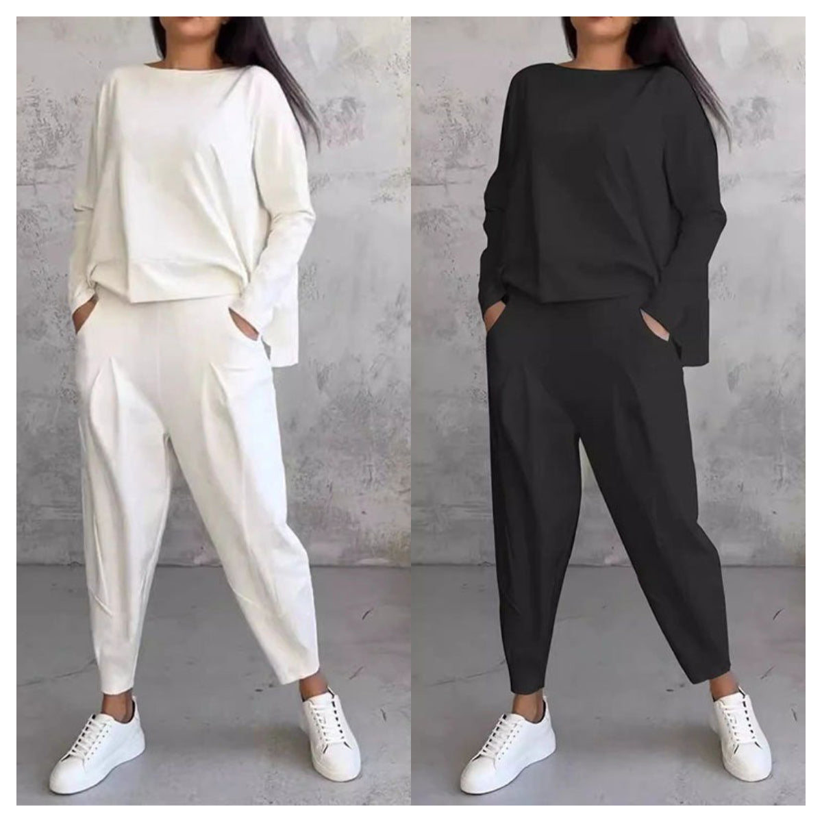 LUNA BEQUEMES ZWEITEILIGE SET
