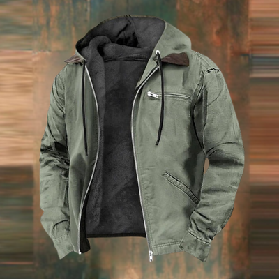 Nate | Kapuzenjacke mit Reißverschluss