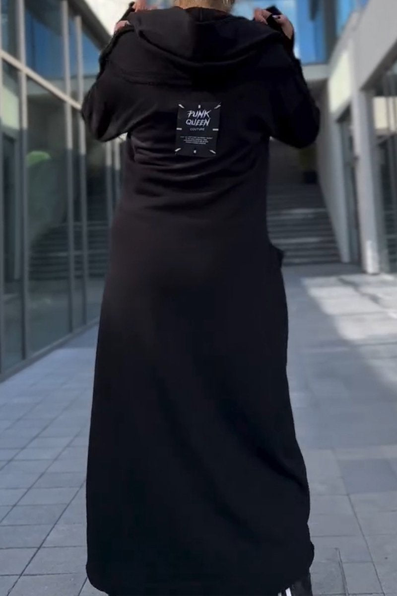 Damen Strickkleid mit langen Ärmeln