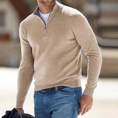 LOR WARMER REIßVERSCHLUSS-PULLOVER