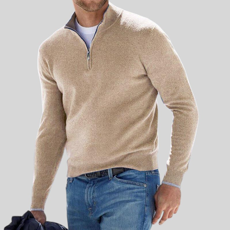LOR WARMER REIßVERSCHLUSS-PULLOVER