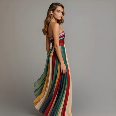 Fiorella™ | Ärmelloses, farbenfrohes Kleid