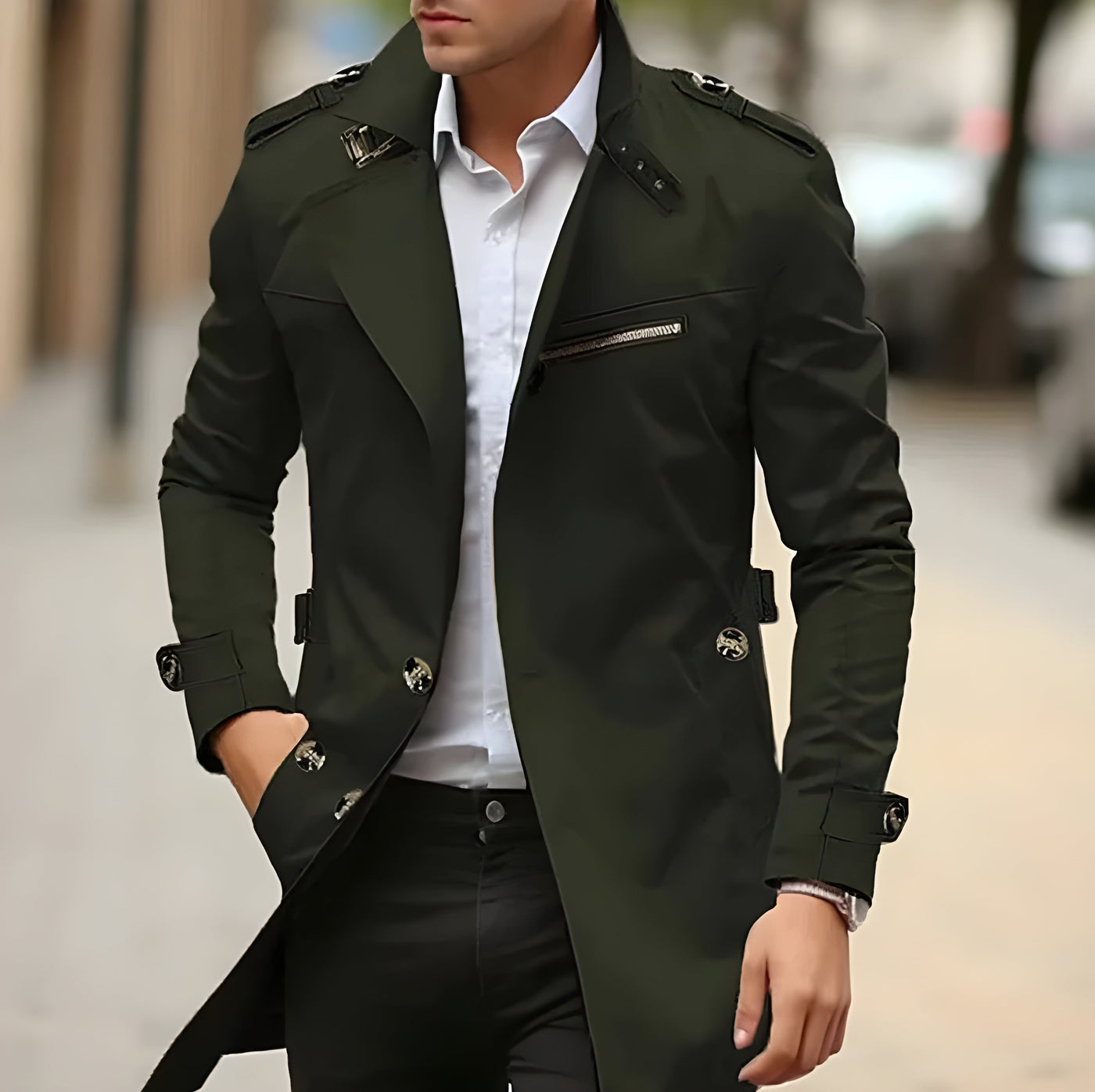 ALEX BEQUEME ÜBERGANGSJACKE