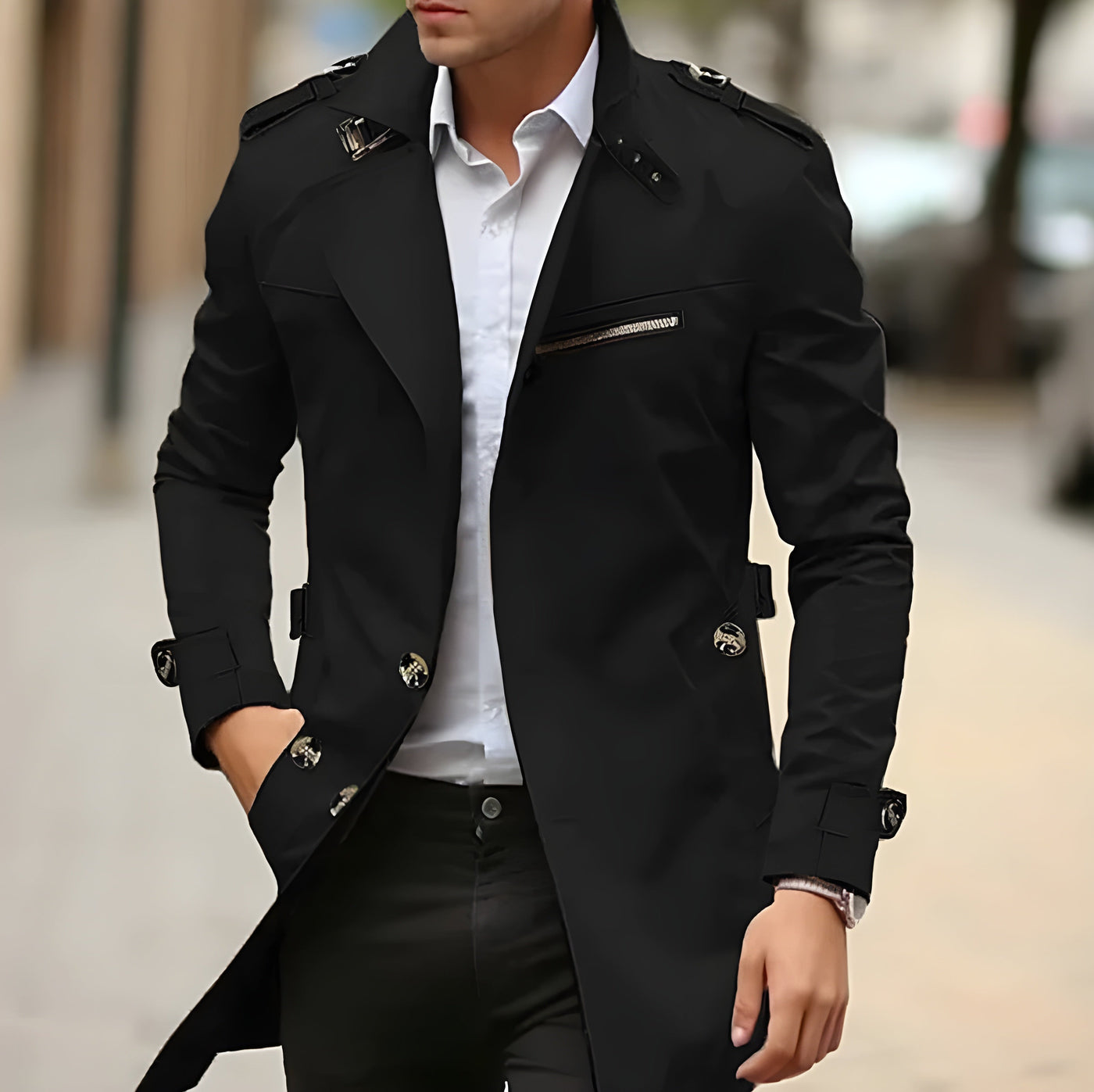 ALEX BEQUEME ÜBERGANGSJACKE