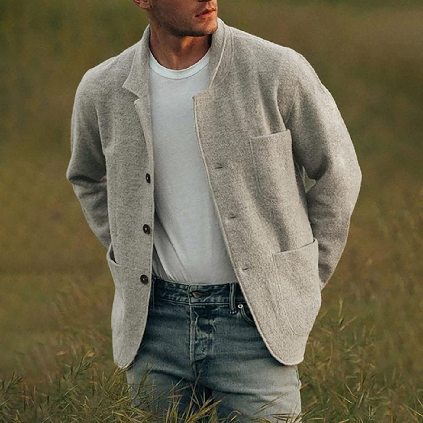LUCAS STILVOLLER LÄSSIGER HERRENBLAZER