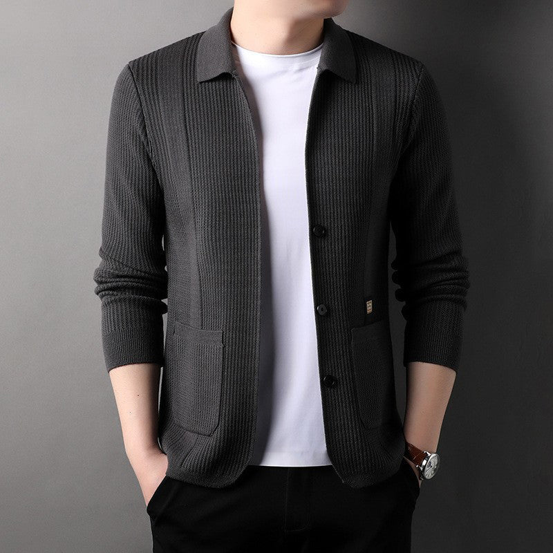 MICHAEL GESTRICKTE JACKE