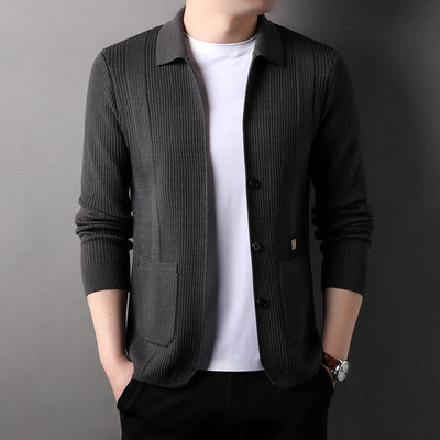 MICHAEL GESTRICKTE JACKE