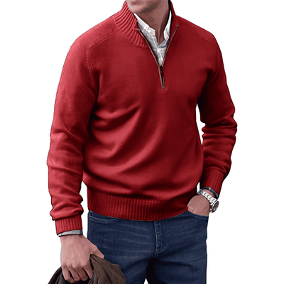NICK ELEGANTER PULLOVER MIT REISSVERSCHLUSS