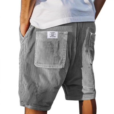 Kurze schicke Velours-Shorts