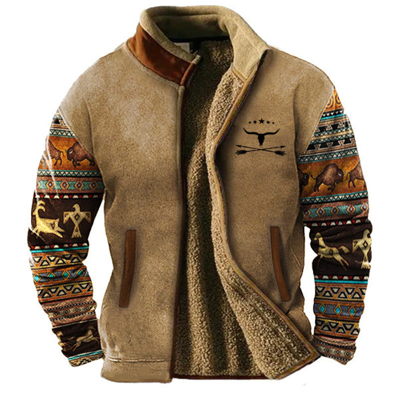 Mathéo - Freizeit-Fleecejacke für Herren