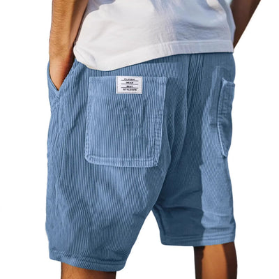 Kurze schicke Velours-Shorts