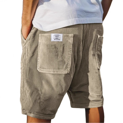 Kurze schicke Velours-Shorts