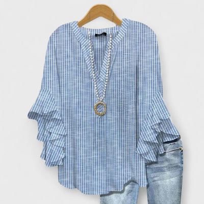 Isabella - Bluse mit eleganten Blumen