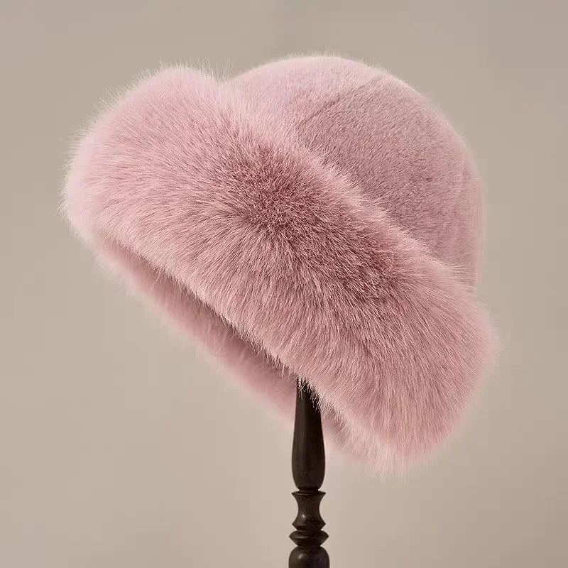 EMBER | Luxe Mütze mit Fell