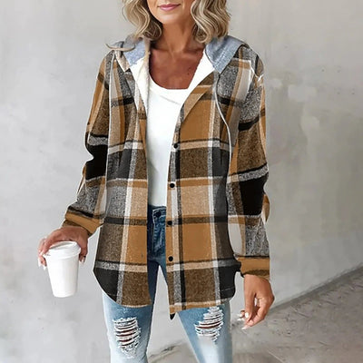 Josefin™ | Aurora Flanelljacka