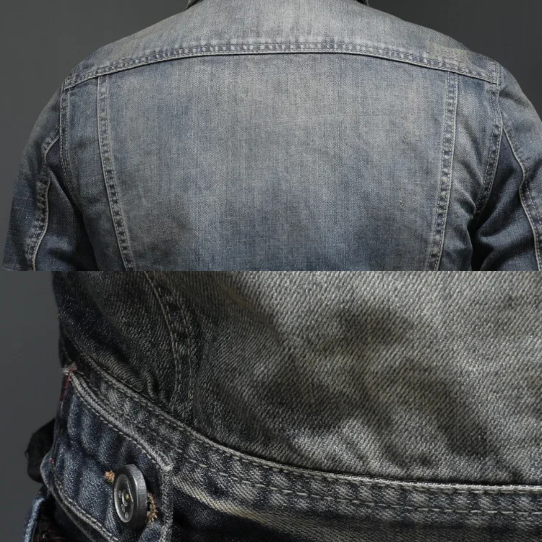 GENOVA – Premium Denim Jacke 75% Baumwolle