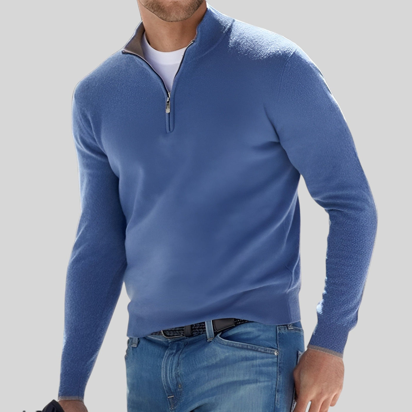 LOR WARMER REIßVERSCHLUSS-PULLOVER