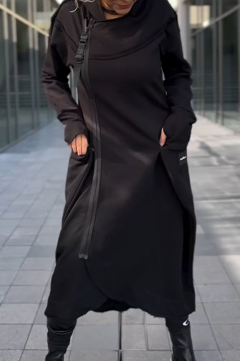 Damen Strickkleid mit langen Ärmeln