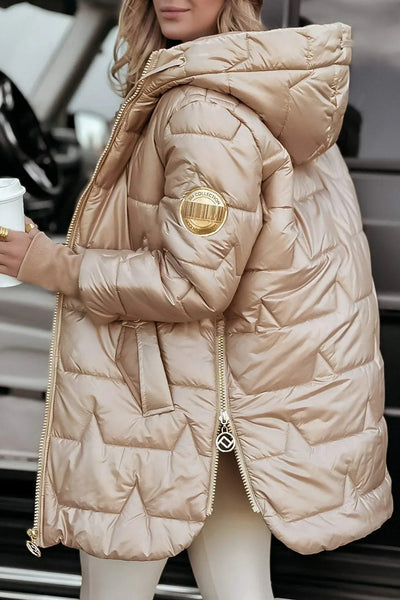 Helena™ | Eleganter Wintermantel mit Kapuze
