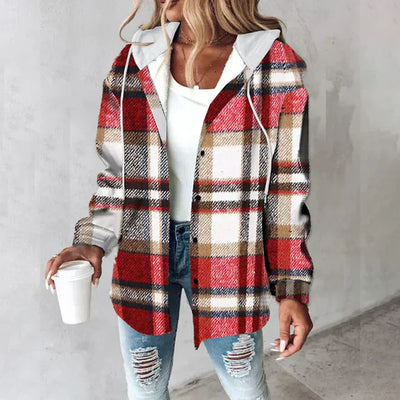 Josefin™ | Aurora Flanelljacka